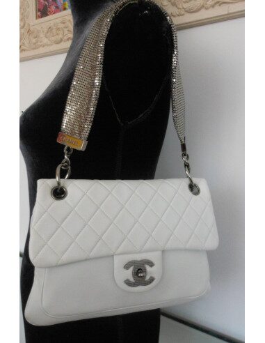 SAC CHANEL TIMELESS BLANC 