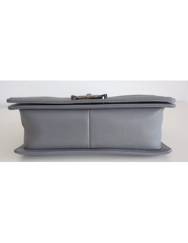 sac Chanel Boy gris