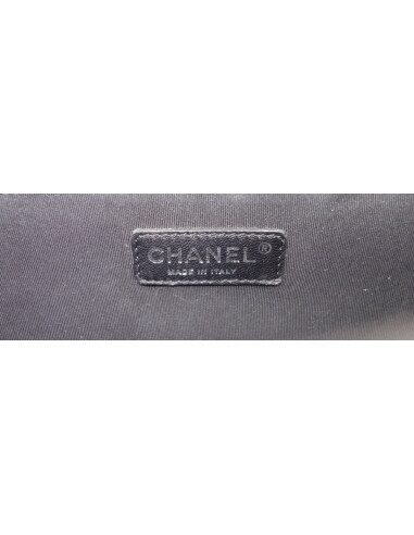 sac Chanel Boy gris