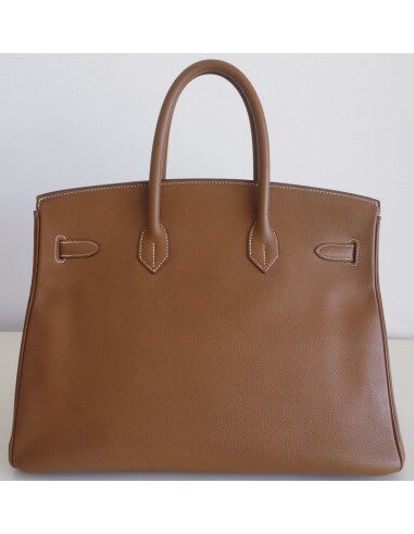 Sac Hermes Birkin 35 gold