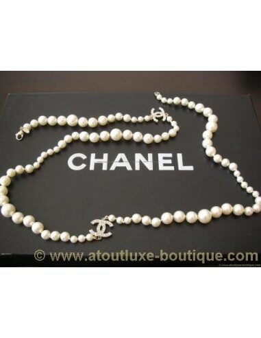 SAUTOIR - COLLIER CHANEL PERLES