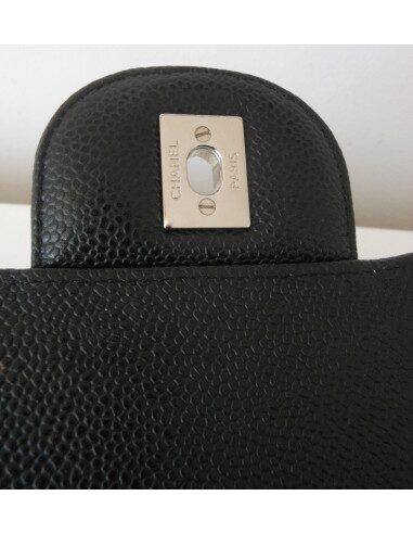 SAC CHANEL TIMELESS GRAND MODELE NOIR CAVIAR