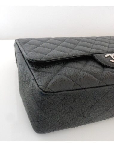 SAC CHANEL TIMELESS GRAND MODELE NOIR CAVIAR