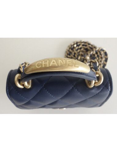Mini Sac Chanel Classique bleu marine