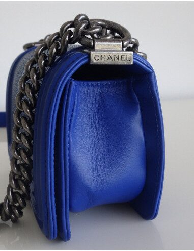 Sac mini Boy Chanel galuchat