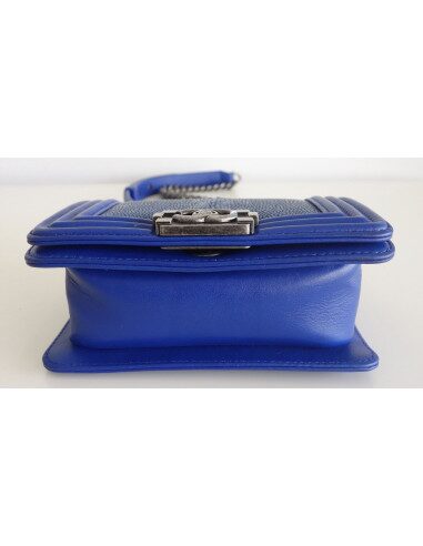 Sac mini Boy Chanel galuchat