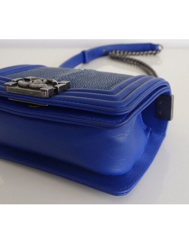 Sac mini Boy Chanel galuchat