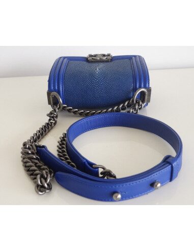 Sac mini Boy Chanel galuchat