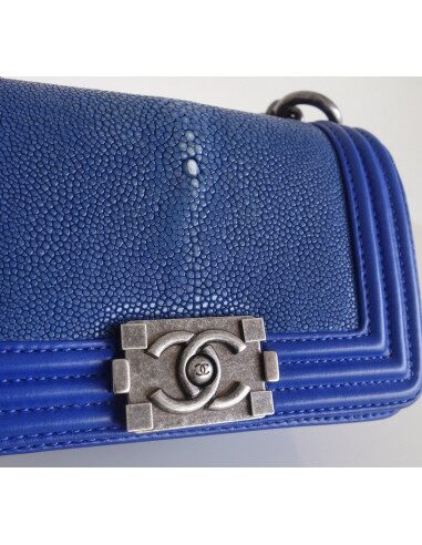 Sac mini Boy Chanel galuchat