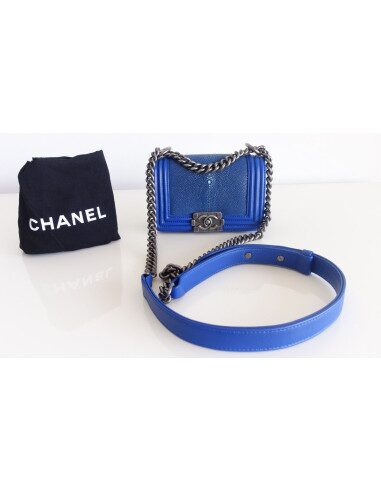 Sac mini Boy Chanel galuchat