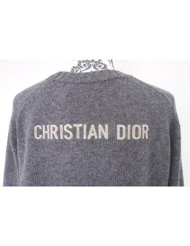 Pull cachemire gris Dior 2022