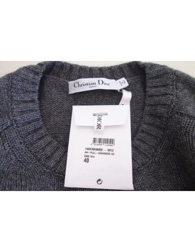 Pull cachemire gris Dior 2022