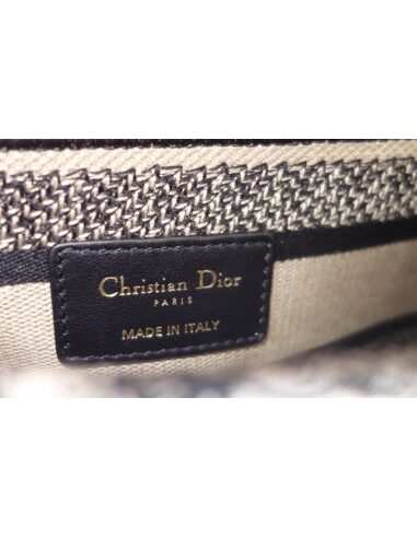 Sac Lady Dior D'Lite toile de Jouy