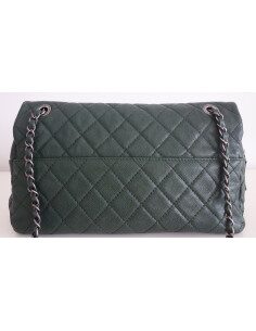 Sac Chanel Classique vert 2