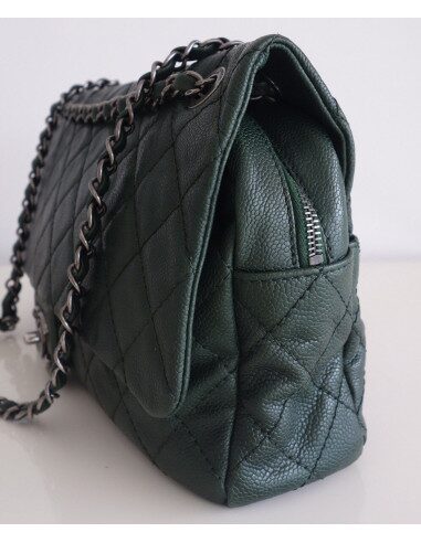 Sac Chanel Classique vert