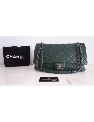 Sac Chanel Classique vert