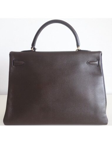 Sac Hermes Kelly 35 marron