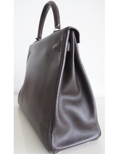 Sac Hermes Kelly 35 marron