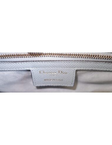 Sac Dior Saddle cuir bleu horizon