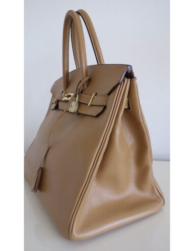 Sac Hermes Birkin gold 35