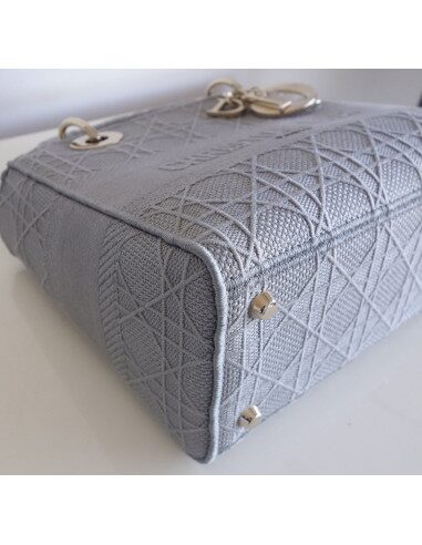 Sac Lady Dior D'Lite gris