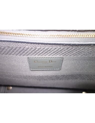 Sac Lady Dior D'Lite gris