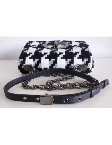 Sac Dior Caro pied de poule