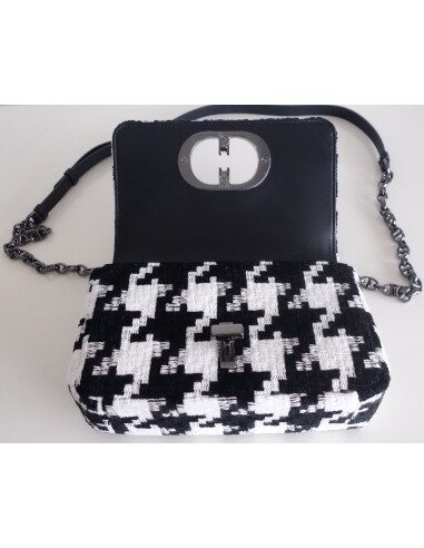 Sac Dior Caro pied de poule