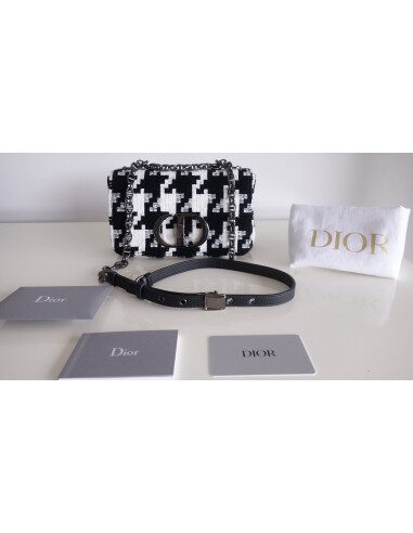 Sac Dior Caro pied de poule