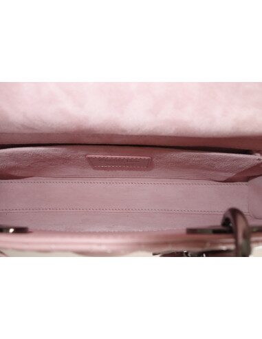Sac Lady D-Joy cuir vieux rose
