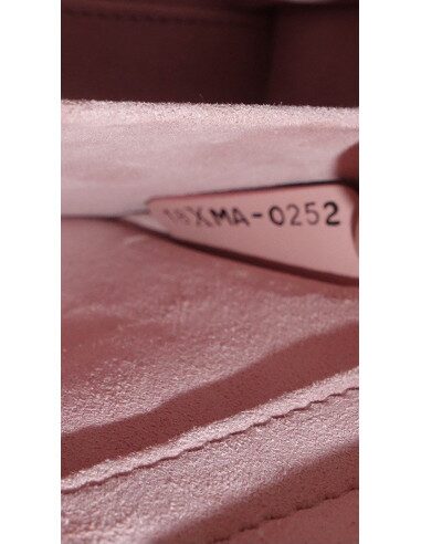 Sac Lady D-Joy cuir vieux rose
