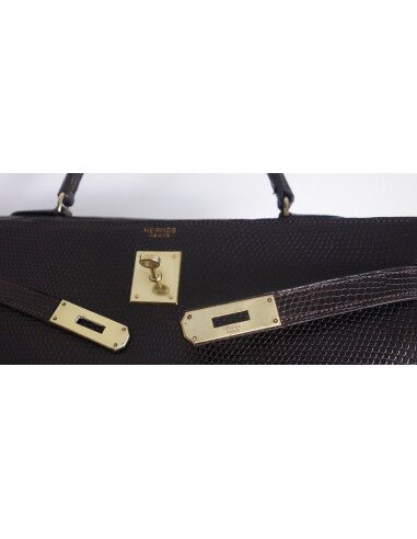 Sac Hermes Kelly 35 lézard