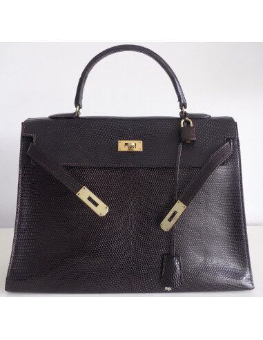 Sac Hermes Kelly 35 lézard