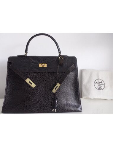 Sac Hermes Kelly 35 lézard