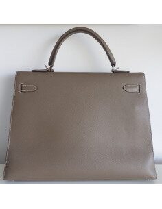 Sac Hermes Kelly 35 étoupe 2