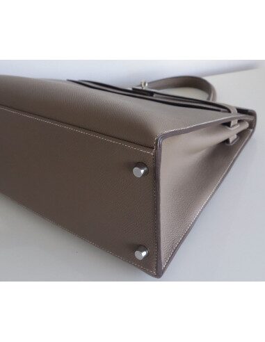 Sac Hermes Kelly 35 étoupe