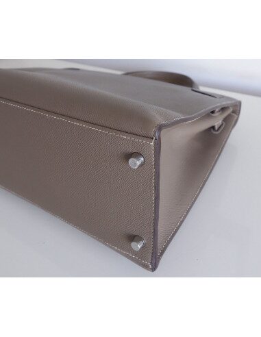 Sac Hermes Kelly 35 étoupe