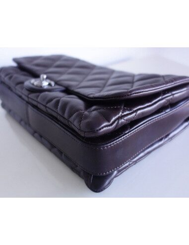 Sac Chanel Classique cuir chocolat