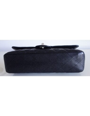 Sac Chanel Classique médium caviar