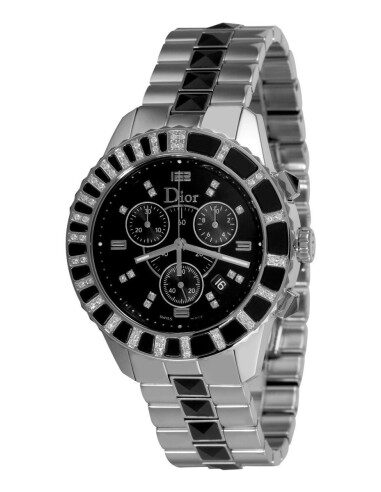 MONTRE DIOR CHRISTAL CHRONO DIAMANTS 