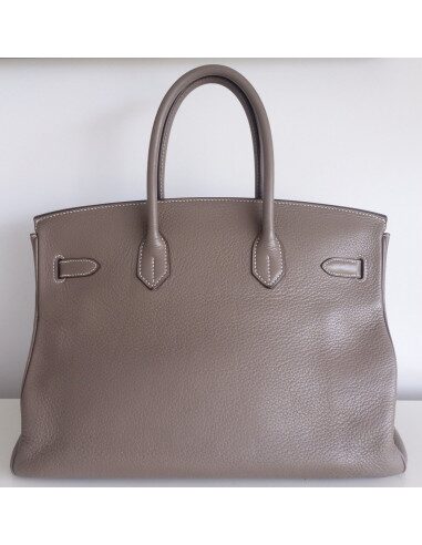 Sac Hermes Birkin étoupe 35