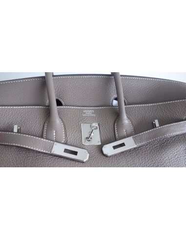 Sac Hermes Birkin étoupe 35