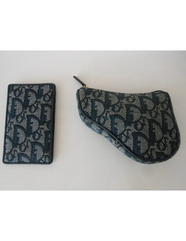 SAC DIOR SADDLE + PORTE-MONNAIE + PORTE-CARTE