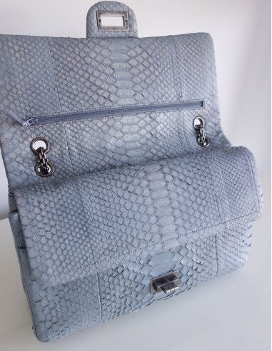 Sac Chanel 2.55 python