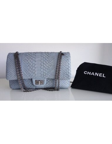 Sac Chanel 2.55 python