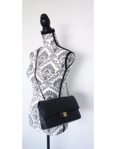Sac Chanel Classique médium noir
