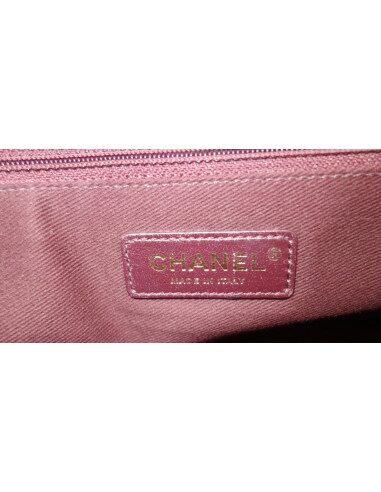 Sac Chanel cuir/python