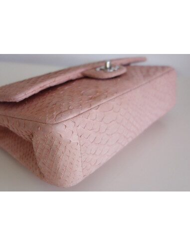 Sac Chanel Classique python rose