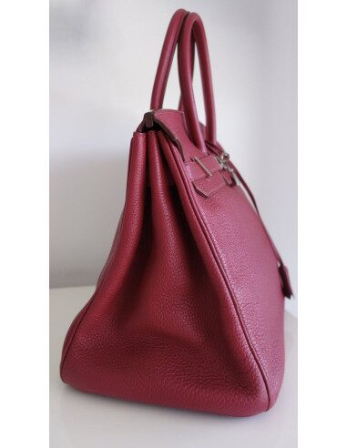 Sac Hermes Birkin 35 framboise