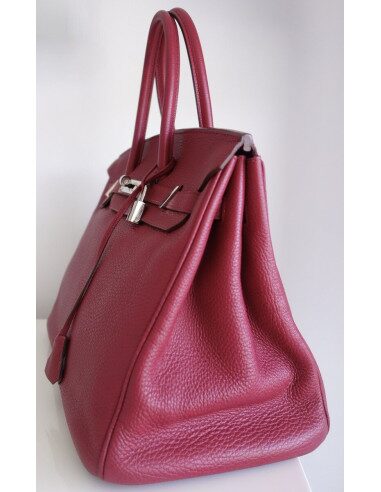 Sac Hermes Birkin 35 framboise
